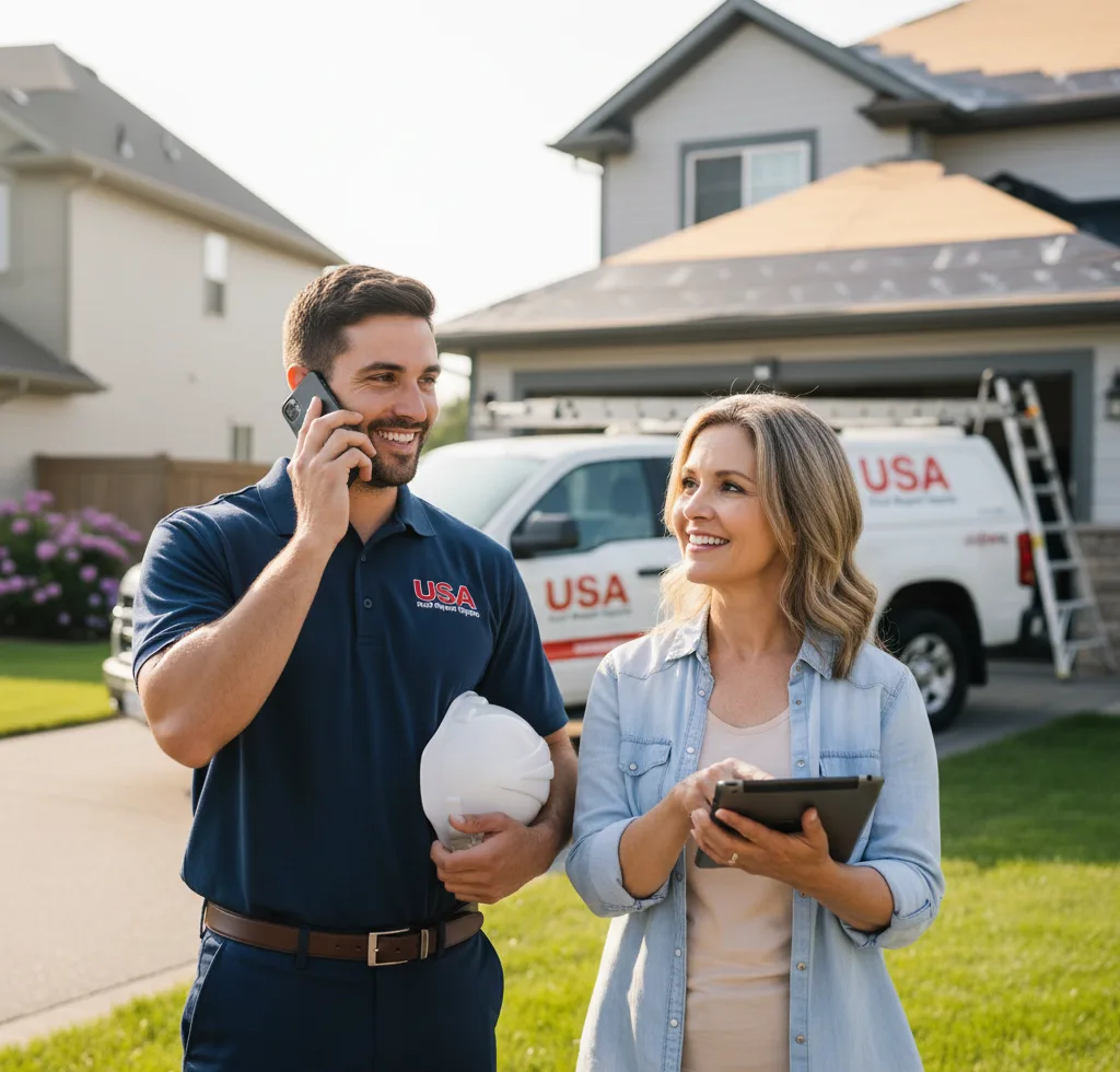 USA Roof Repair Experts customer support in Hilliard